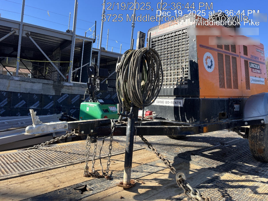 2022 Lincoln Electric Vantage 549X Crosslink Technology, Trailer Mounted, ES Decals, T3