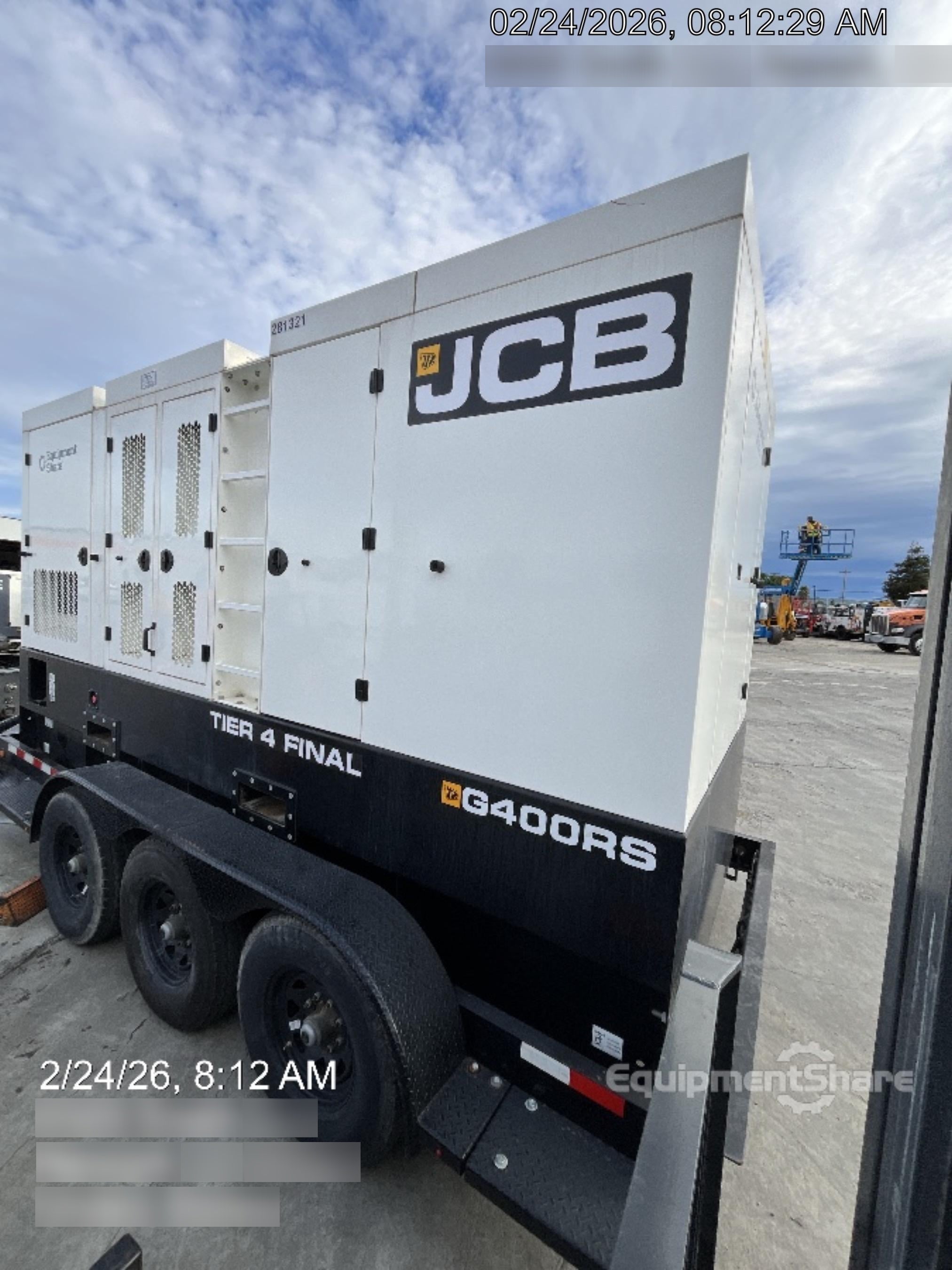 2022 JCB G400RST4F