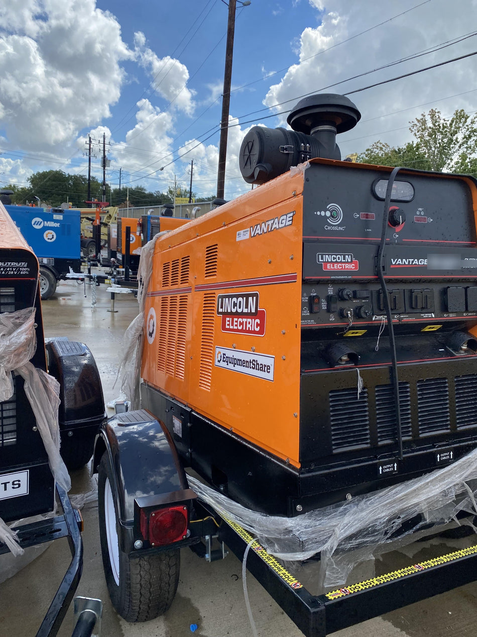 2022 Lincoln Electric Vantage 549X Crosslink Technology, Trailer Mounted, ES Decals, T3