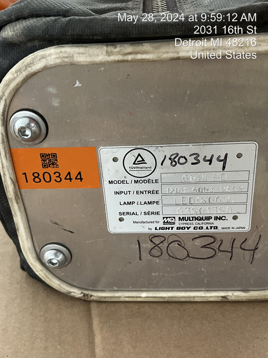 2021 MULTIQUIP GB8LED
