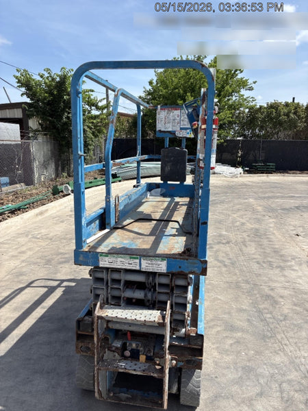 2017 Genie GS-1930 Genie GS-1930 Lift w/Fixed Rail and Chain Entry