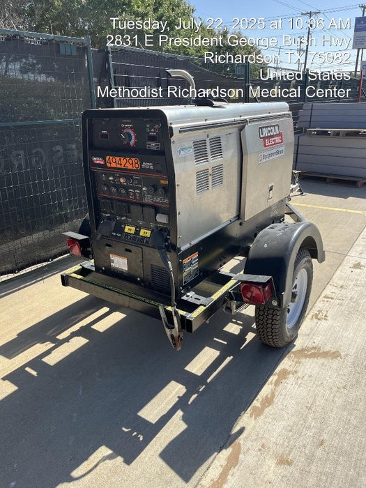 2025 Lincoln Electric LE400 Diesel, Kubota V1505, 22 HP, Trlr, Cable Rack, Light Kit, ES Decals, T3