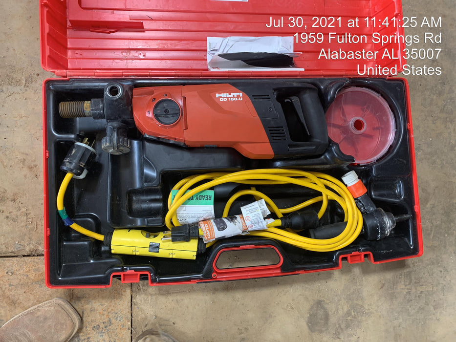 2019 HILTI DD 150-U