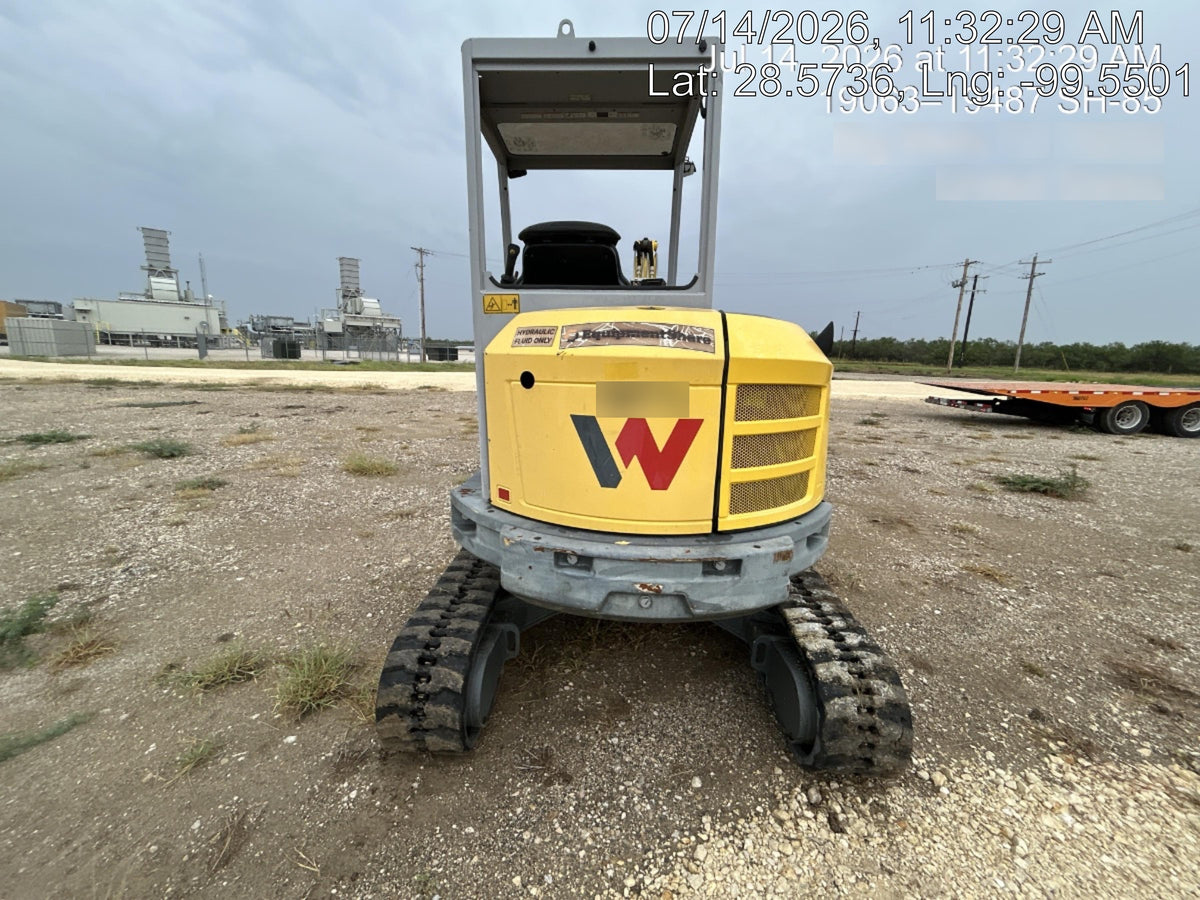 Wacker Neuson EZ36 Canopy unit with one Bucket