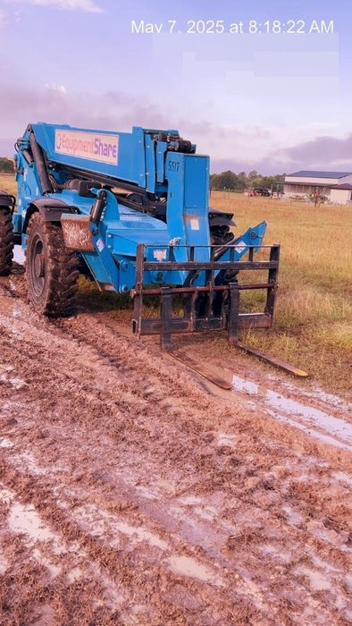 2017 Genie GTH-1056 Genie GTH1056, Solid Tires, 60" carriage, Open ROPS