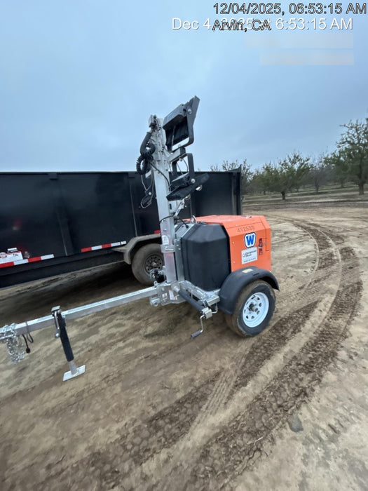 2024 Wanco WLTT-4MM4K Diesel, Deep Sea Controller, Shore Power Plug, Auto Start, (4) 350W LED Floodlights, 4kW Generator, 60 Gal Fuel Tank, 2" Ball, T3