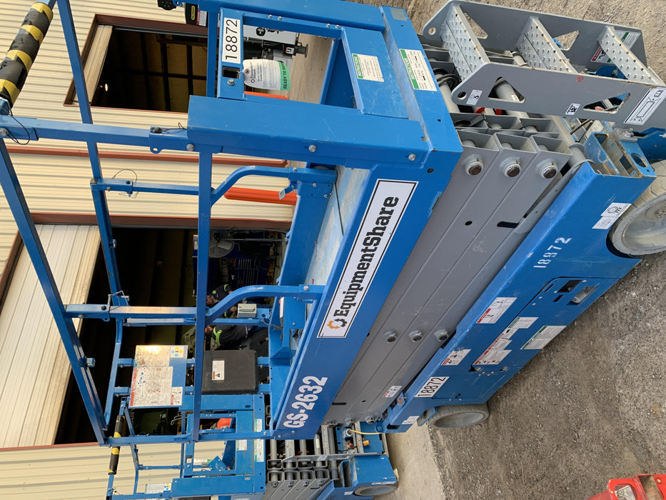 2018 Genie GS-2632 GENIE GS-2632 w/Fixed Rail, Chain Entry