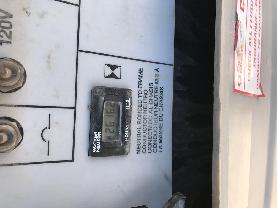 2017 Wacker Neuson LTV6L-MH Wacker Neuson 6 kW Towable Light Generator