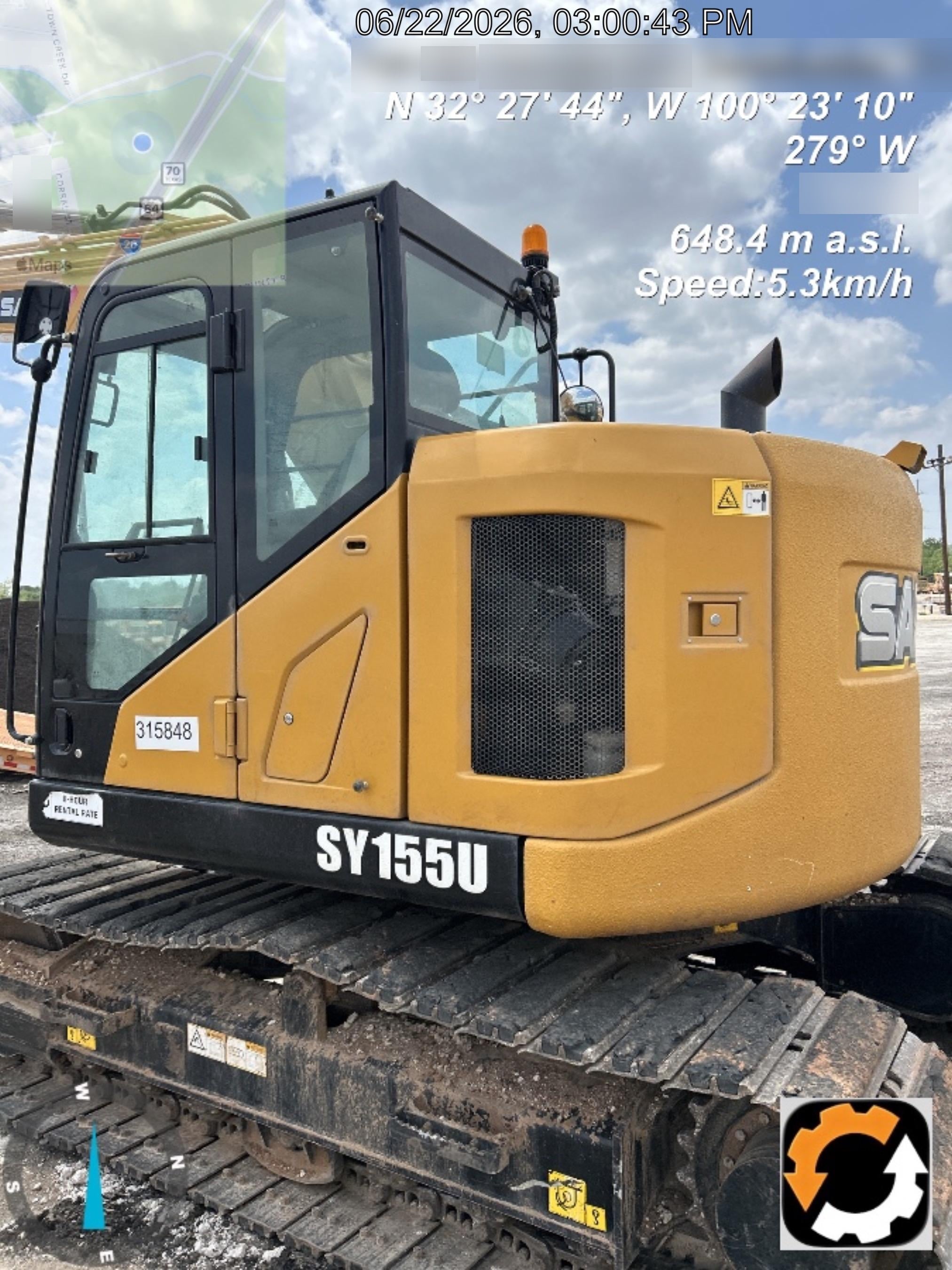 2023 SANY SY155 U