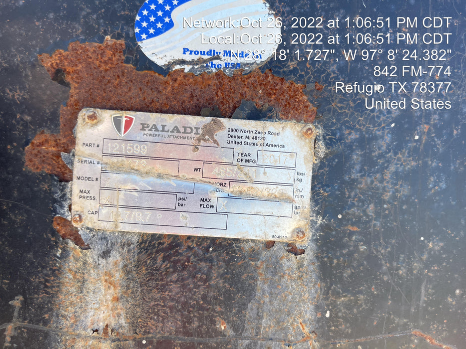 2021 PALADIN Sweepster SB72