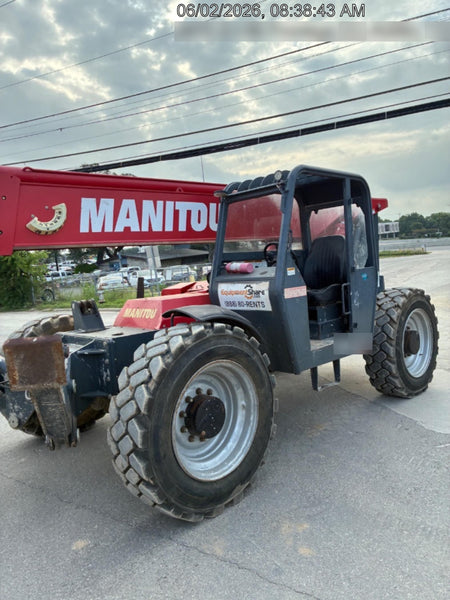 2018 Manitou MTA10055 MTA10055 - 74 HP T4, Canopy, Worklights/Strobe, Beacon, 66" Carriage, 60" Forks, Solid Tires, Lift Hook, Aux Hydraulics