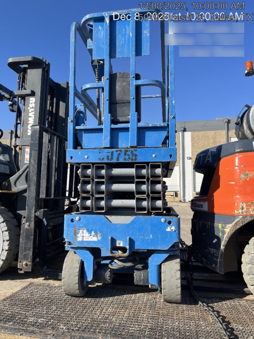 2019 Genie GS-1930 Fixed Rails with Chain Entry