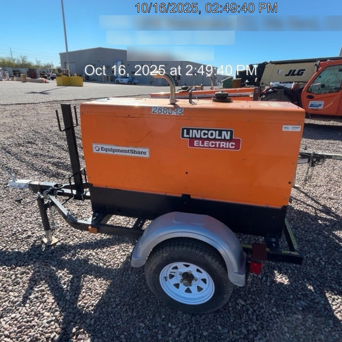 2023 Lincoln Electric LE400 Kubota V1505, Trlr, Cable Rack, Light Kit, ES Decals, T3