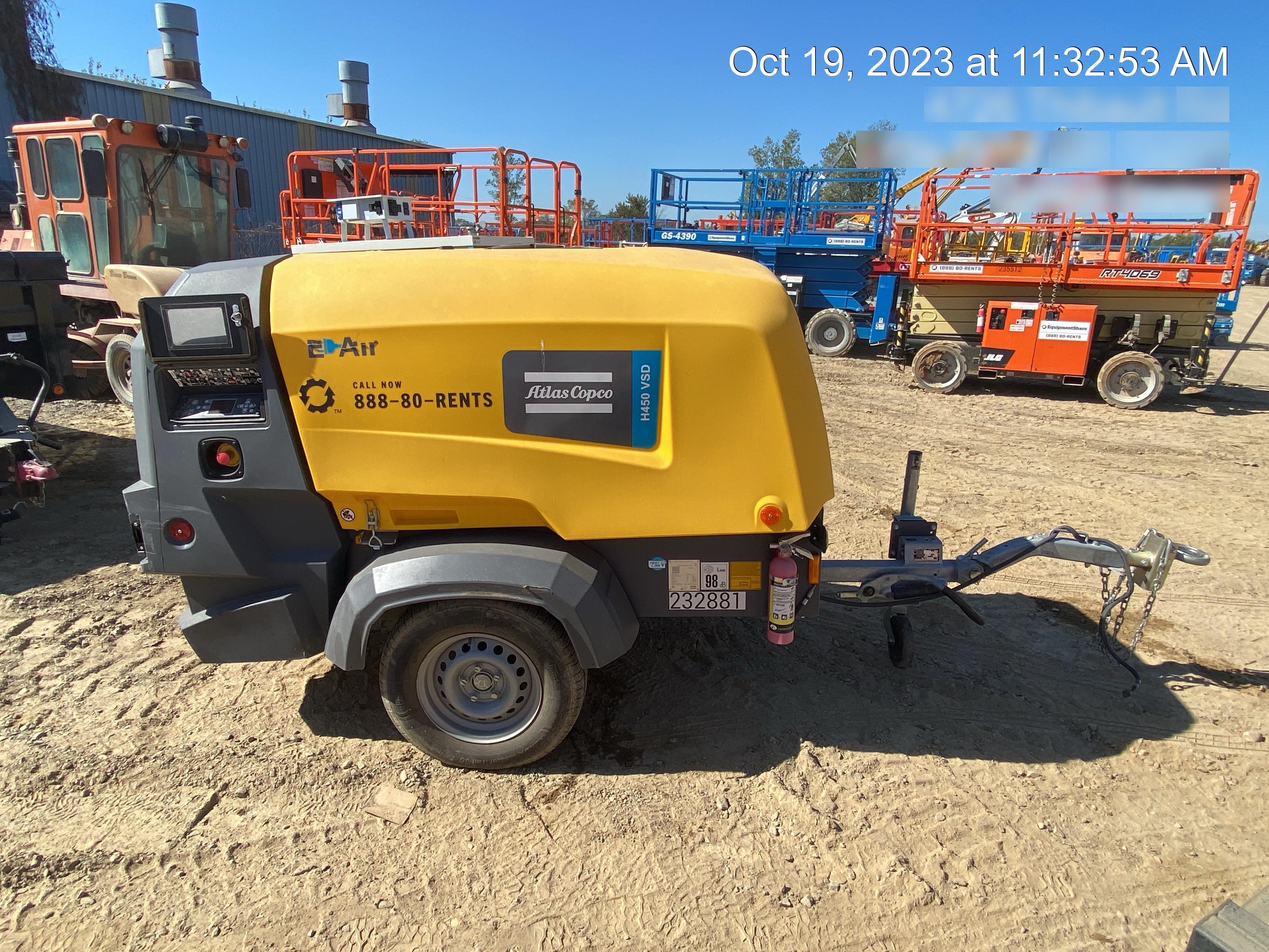2022 ATLAS COPCO E-AIR H450