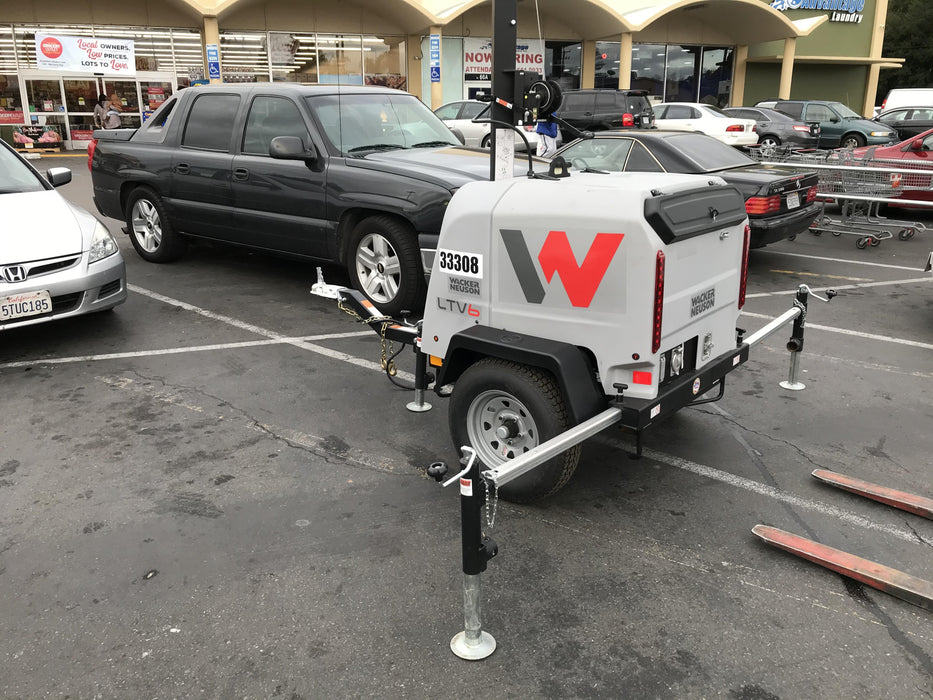 2019 Wacker Neuson LTV6L-MH Wacker Neuson LTV6L Mobile Light Tower w/Fuel Level Sensor Installed