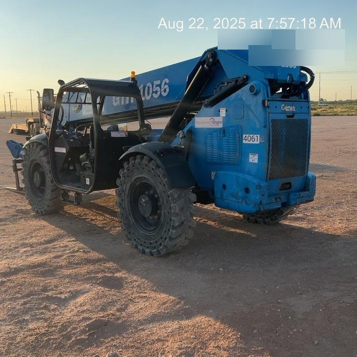 2017 Genie GTH-1056 Genie GTH1056, Solid Tires, 60" carriage, Light Kit, Open ROPS