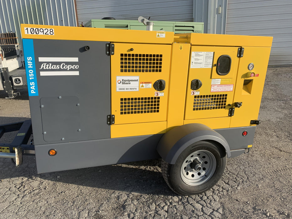 2020 ATLAS COPCO PAS 150 HF CS Enclosed