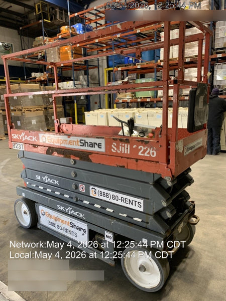 2018 Skyjack SJIII-3226 Skyjack SJIII3226 Scissor Lift w/Trojan Batteries