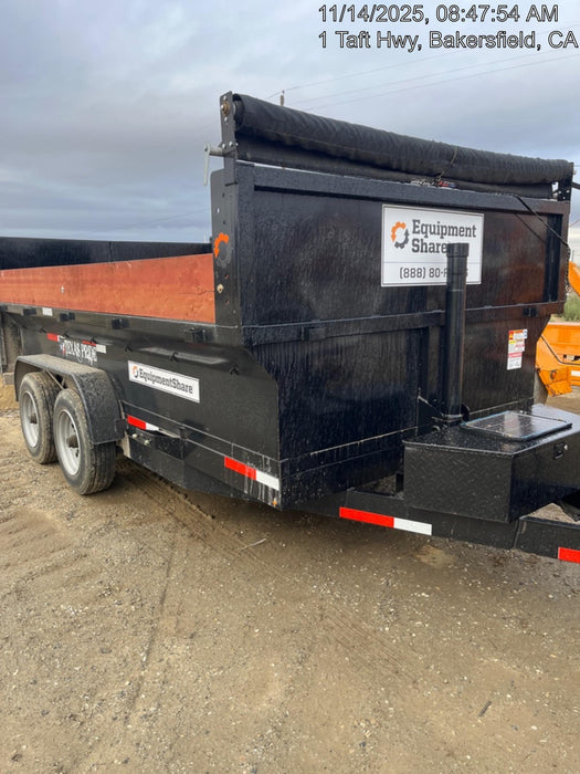 2025 TEXAS PRIDE TRAILERS DT714416KBP