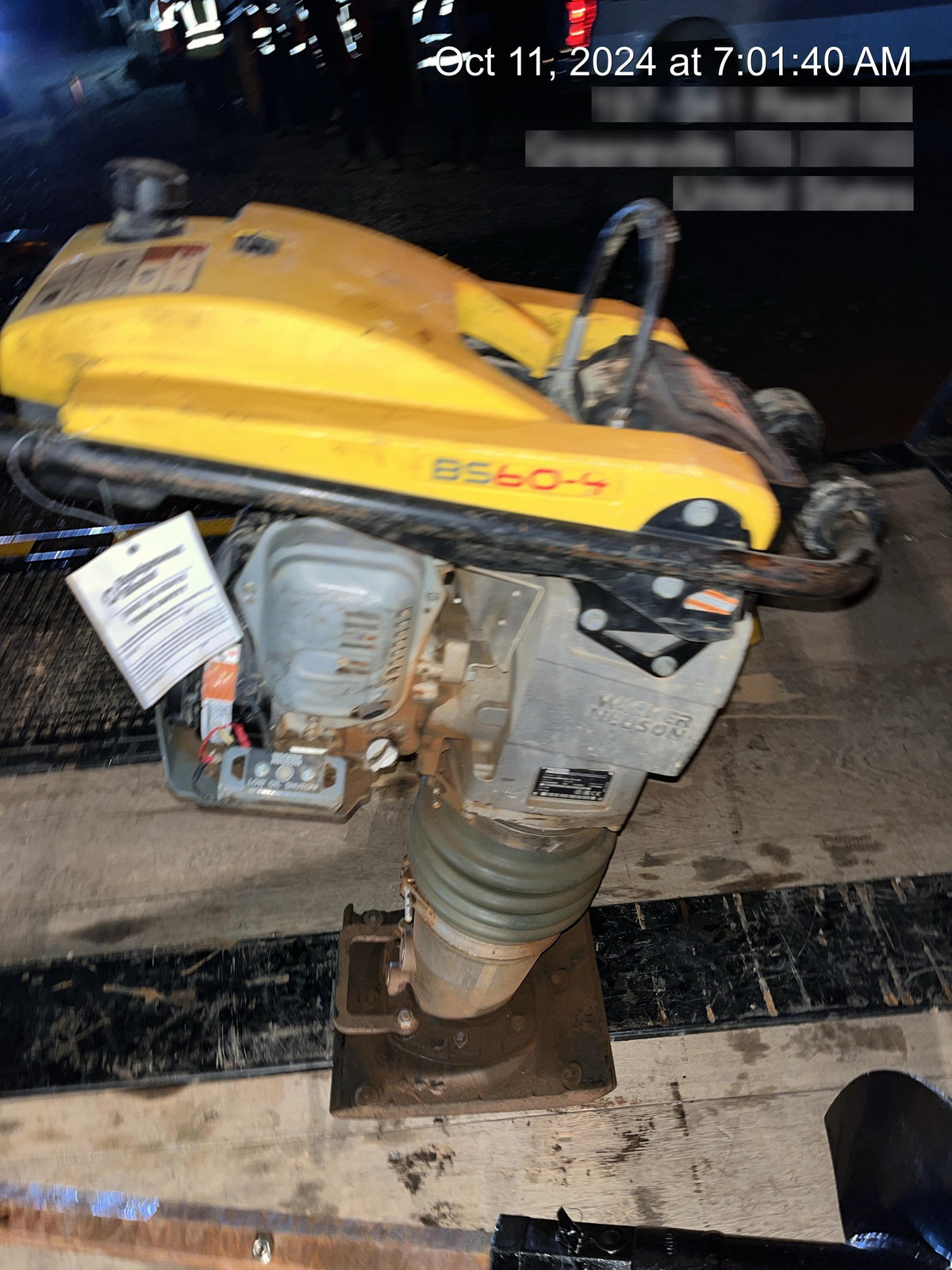 2021 WACKER NEUSON BS60-4As