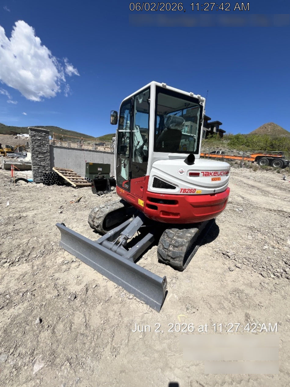 2024 TAKEUCHI TB260-CR