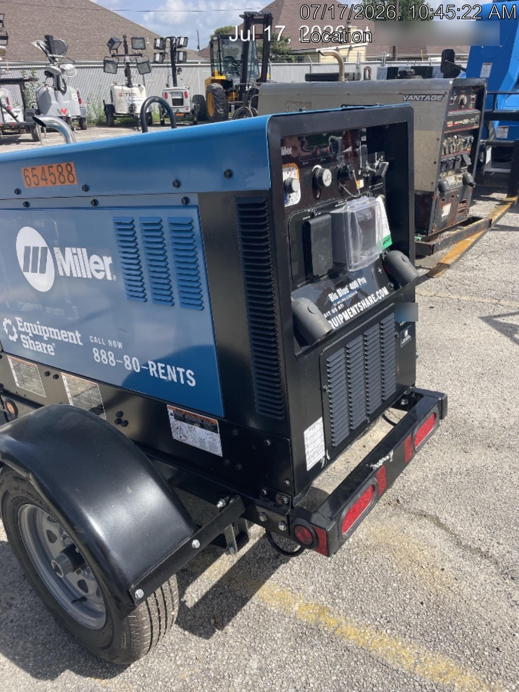 2026 MILLER ELECTRIC BIG BLUE 400