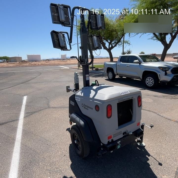 2024 Wacker Neuson LTT4 Diesel, Kohler KDW702, Deep Sea Controller, Auto Start, LED 320W, Bypass Outlet, T3