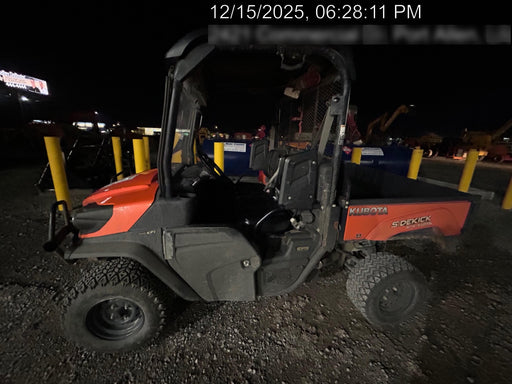 2019 Kubota RTV-XG850WL-H 4wd Utility Cart, Gas, 2 Seat, LED Strobe, Windshield Tempered Glass, Plastic Canopy, Wire Harness Kit, Backup Alarm