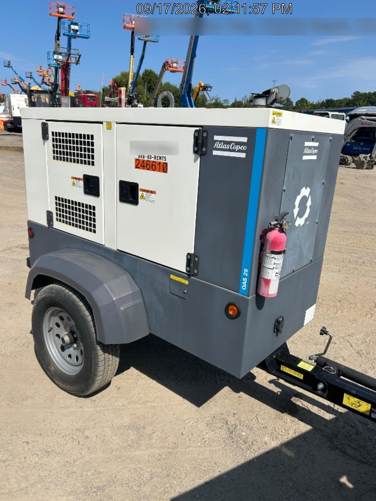 2022 ATLAS COPCO QAS25 CWK
