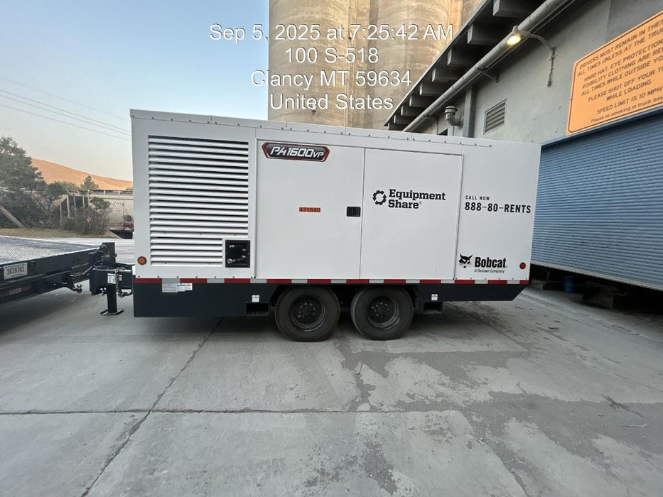 2025 BOBCAT PA1600VPWCU-T4F