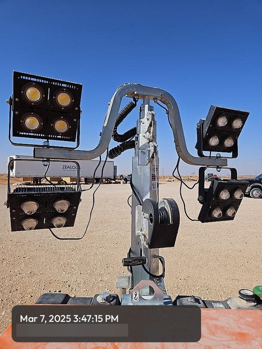 2024 Wanco WLTT-4MM4K Diesel, Deep Sea Controller, Shore Power Plug, Auto Start, (4) 350W LED Floodlights, 4kW Generator, 60 Gal Fuel Tank, 2" Ball, T3