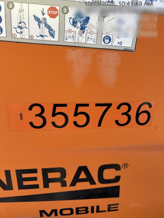 2023 Generac MLT2 Diesel, Flex Switch 120V Input, Powerzone Controller, 
(4) 320W LED Lights, 4kW Generator, 39.9 Gal Fuel Tank, 2" Ball, T3