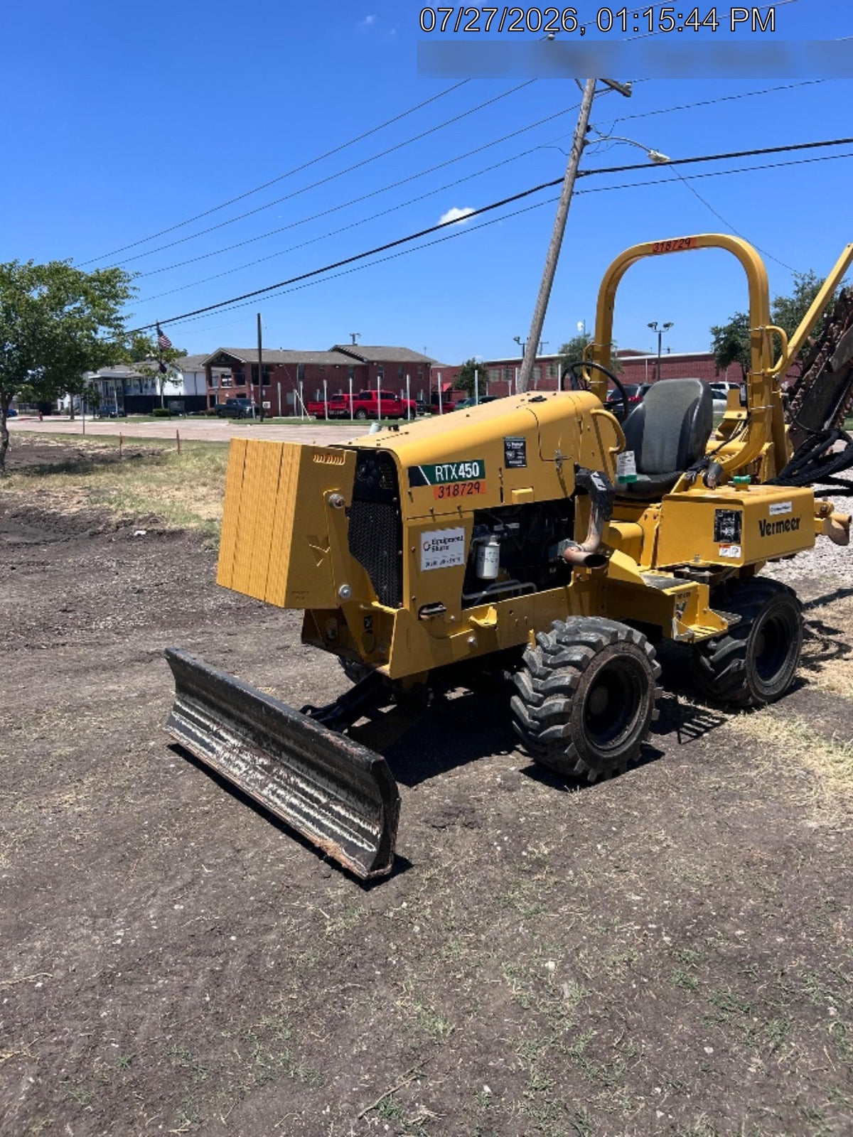2023 VERMEER RTX450