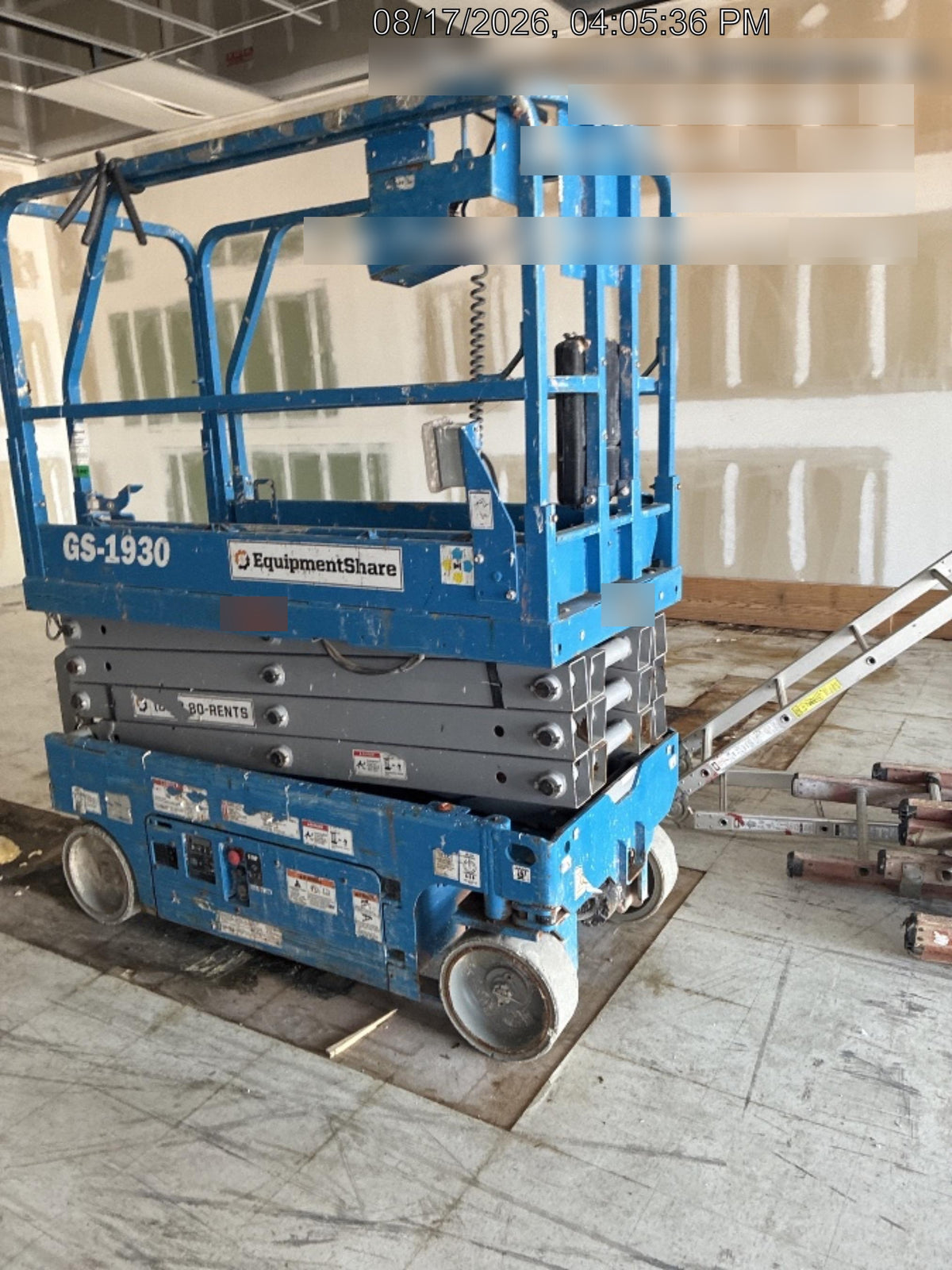 2020 Genie GS-1930 Fixed rails with chain entry gate - Pre A92.20