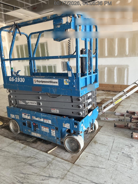 2020 Genie GS-1930 Fixed rails with chain entry gate - Pre A92.20