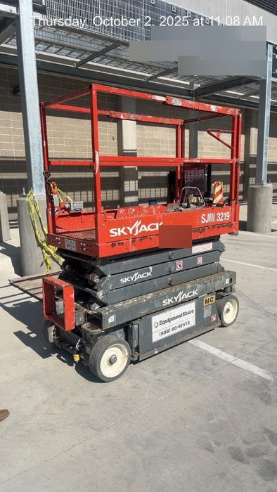 2019 Skyjack SJIII-3219 Standard Options