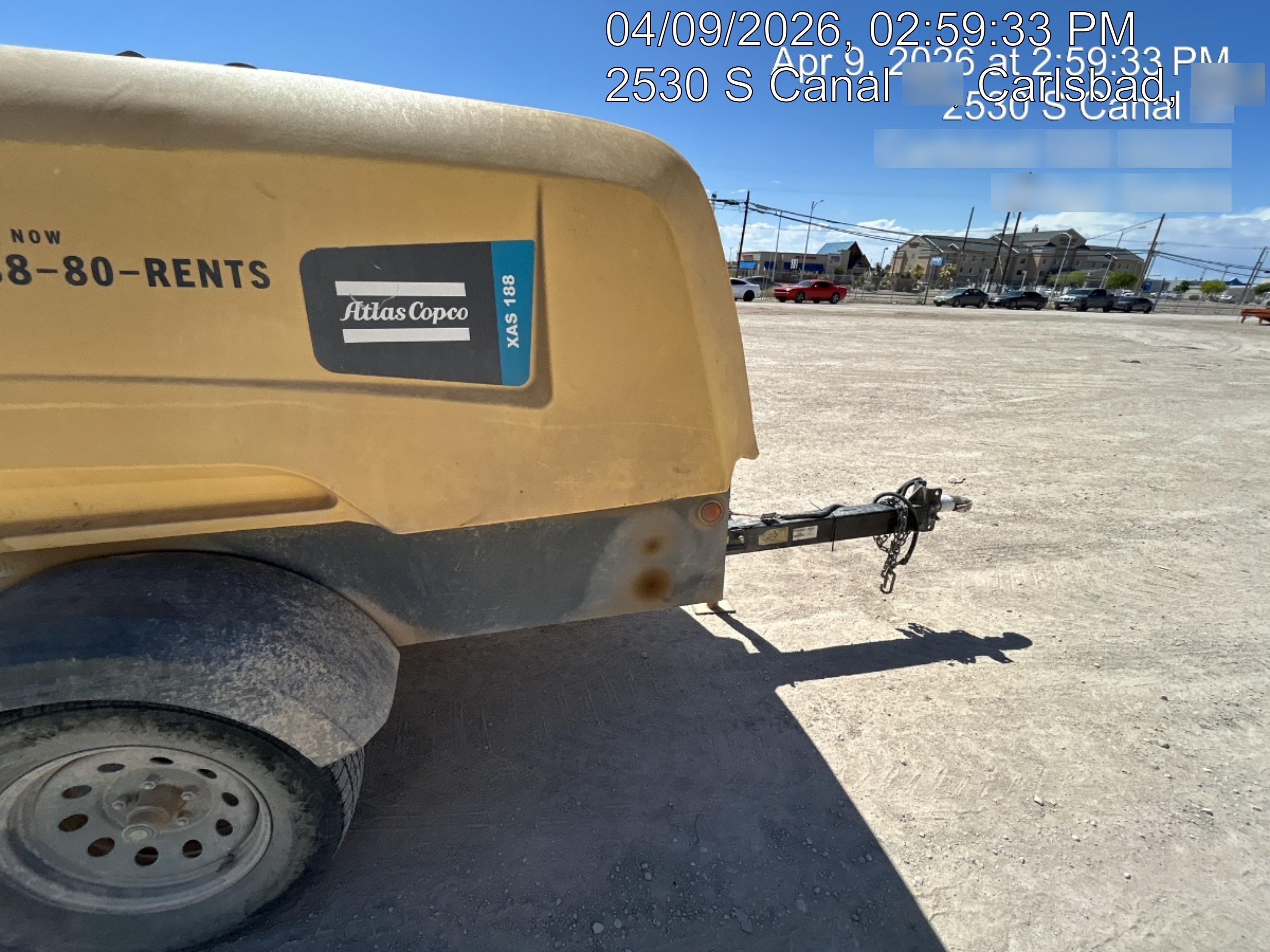 2022 ATLAS COPCO XAS188 CWK