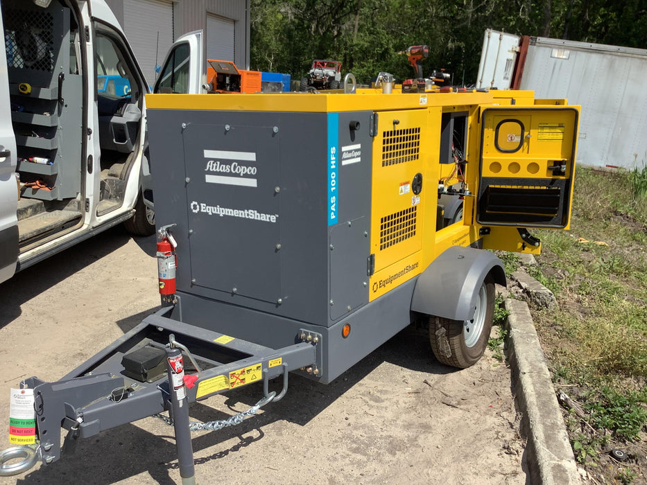 2021 ATLAS COPCO PAS 100 HF CS Enclosed