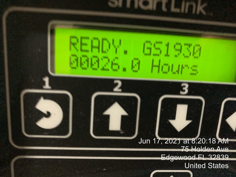 2020 Genie GS-1930 Solid Non Marking Tires, Beacon, Folding rails with half height swing gate