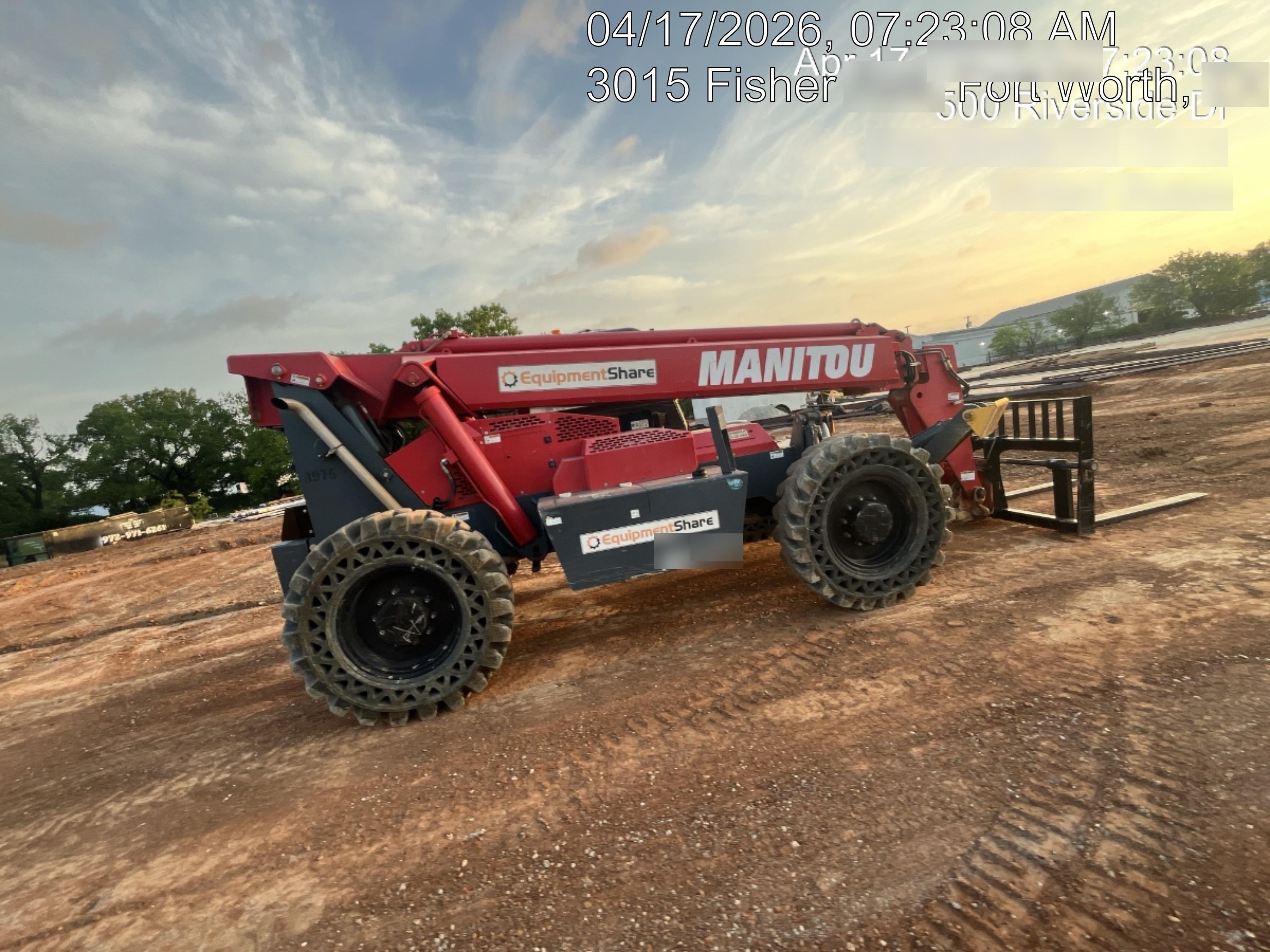 2018 Manitou MTA10055 MTA 10055 Open ROPS