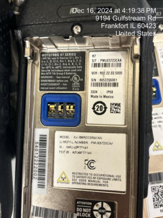 2023 MOTOROLA R7 NON-DISPLAY