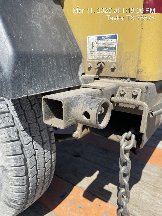 2022 Allmand NLV3GR (4) LED Light Fixture 350W, 23' Vertical Mast, 3kW Prime, Towable, ES Decals, T3