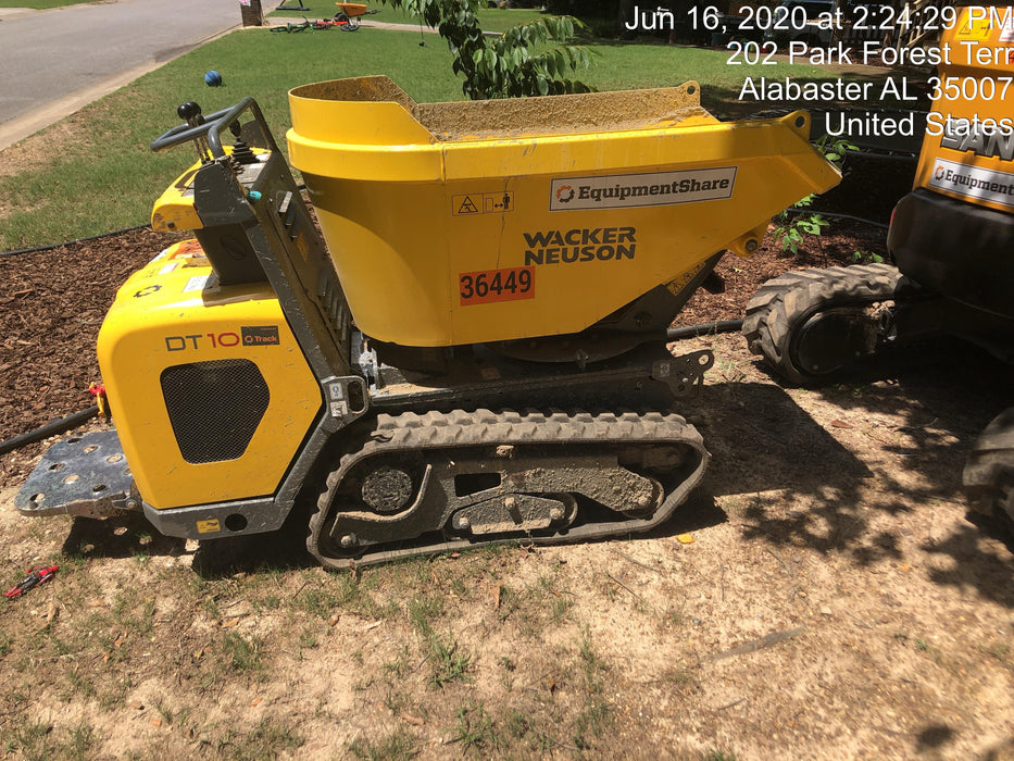 2019 WACKER NEUSON DT10