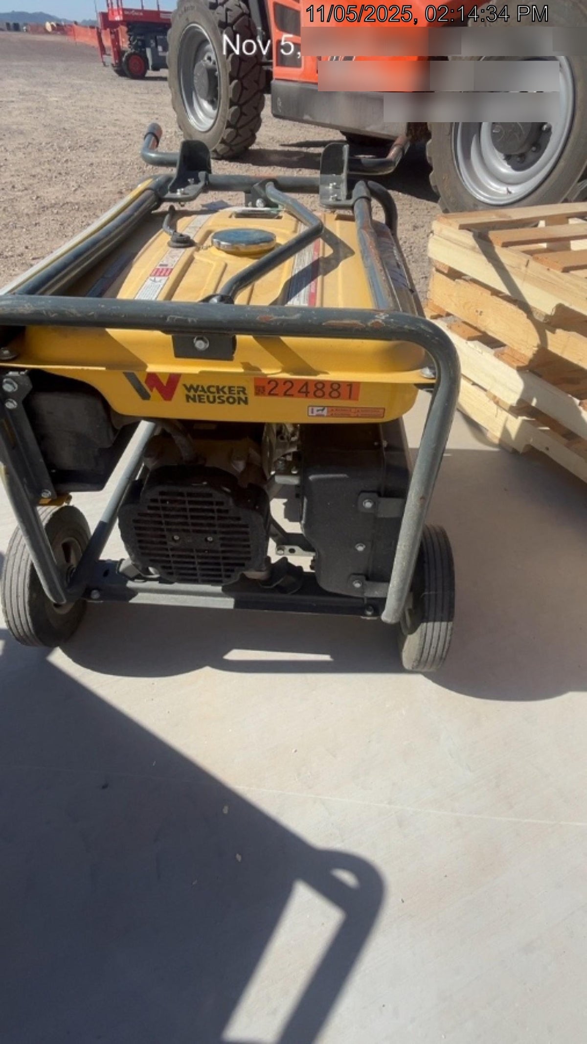 2022 WACKER NEUSON GP6600A