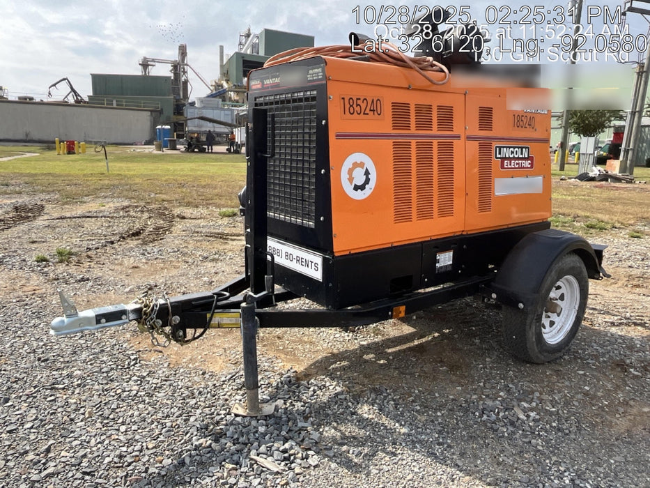 2021 Lincoln Electric Vantage 549X Ready Pak 3, ORANGE (includes trailer, cable rack, fender light kit)
