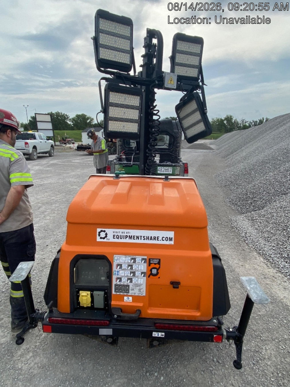 2023 Generac MLT2 Diesel, Flex Switch 120V Input, Powerzone Controller, (4) 320W LED Lights, 4kW Generator, 39.9 Gal Fuel Tank, 2" Ball, T3