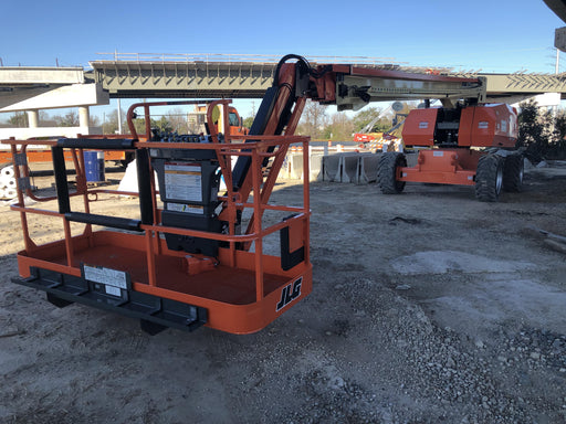 2020 JLG 860SJ Deutz Diesel Engine, FF Tires, Rotating Beacon, Panel Cradle Package
