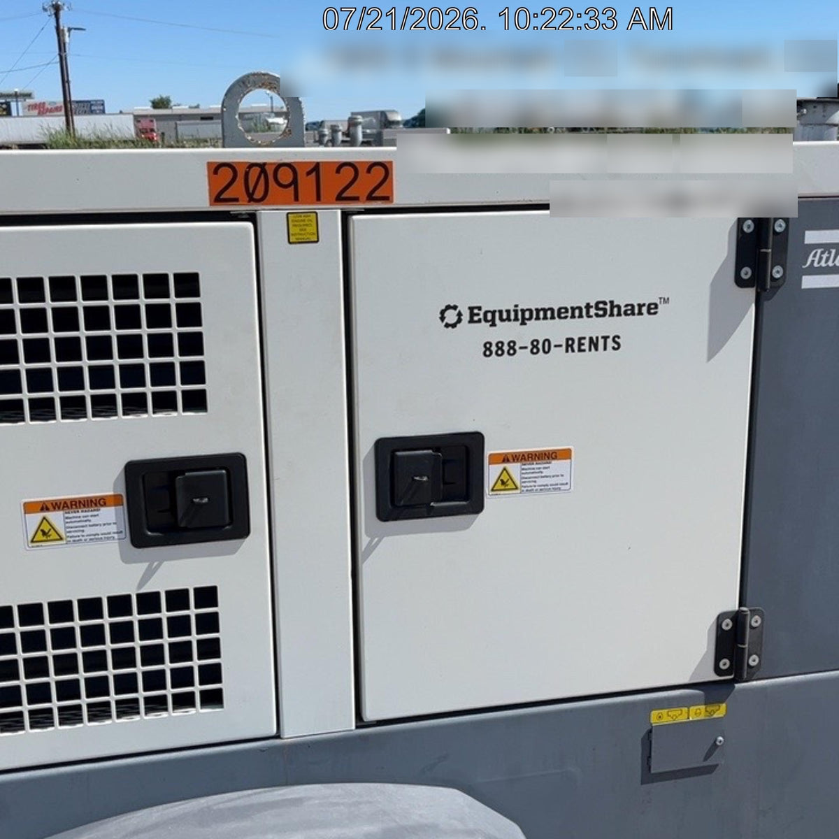 2022 ATLAS COPCO QAS25 CWK