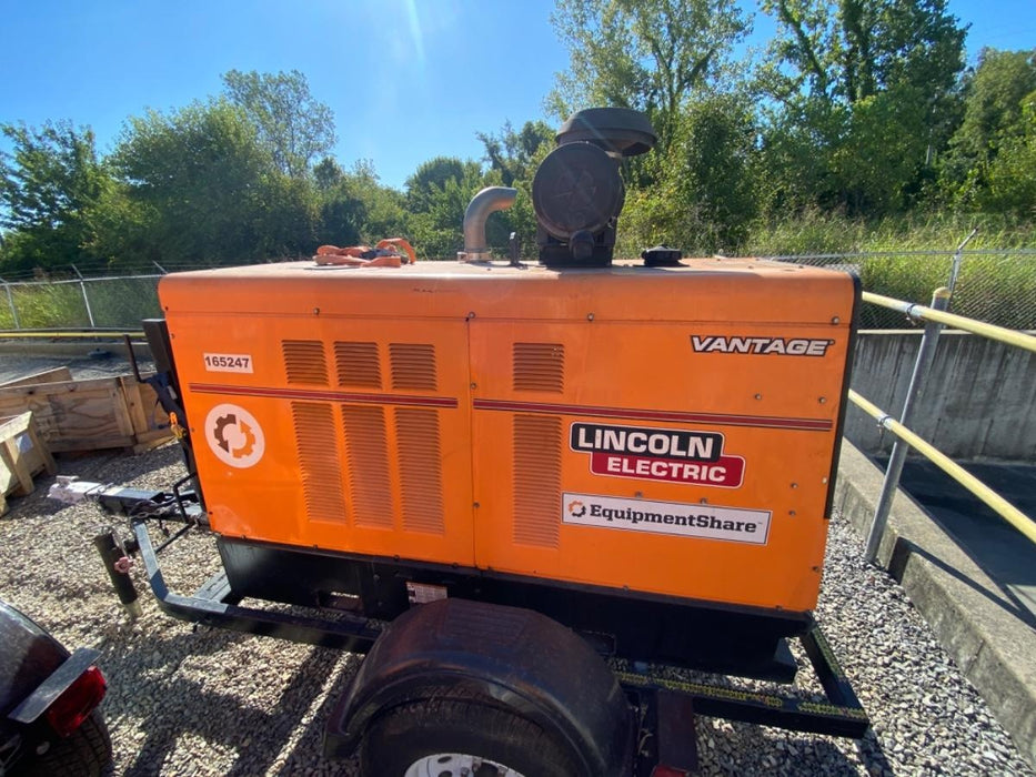 2021 Lincoln Electric Vantage 549X Ready Pak 3, ORANGE (includes trailer, cable rack, fender light kit)
