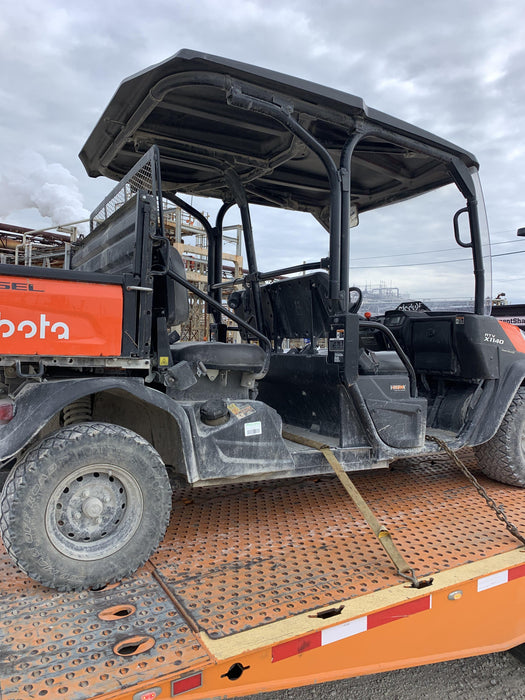 2022 Kubota RTV-X1140W-H Plastic Canopy, Windshield Acrylic Clear, LED Strobe Light, Wire Harness Kit, Back up Alarm